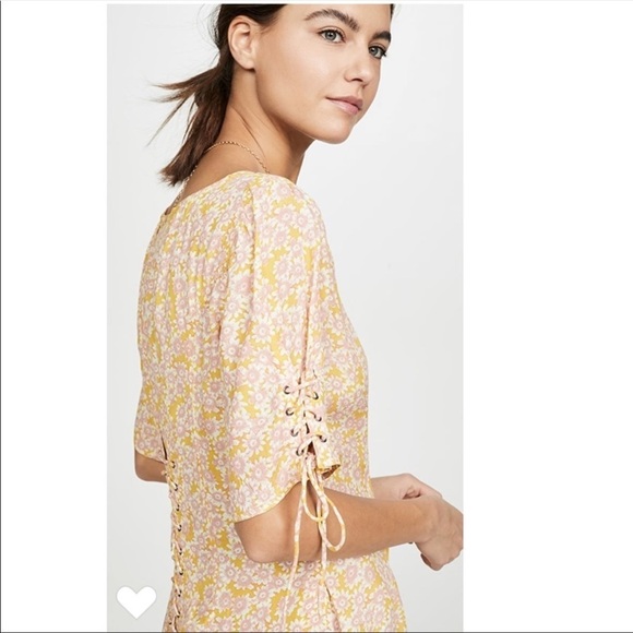 NWT Free People Laced Up Mini Dress in Femme Combo Size XS - Picture 11 of 12